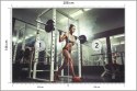 Fototapeta Kobieta Na Siłowni Podnosząca Sztangę Flizelina 208x146 FT-3938-VEXL