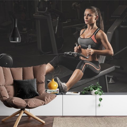 Fototapeta Kobieta Podczas Vinyl Gładki 152.5x104 FT-3950-VGL