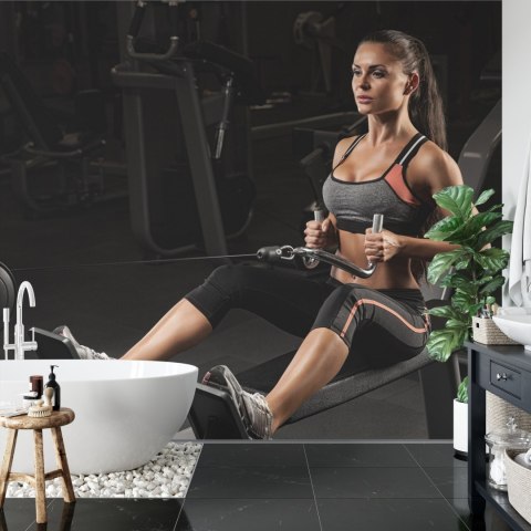 Fototapeta Kobieta Podczas Vinyl Gładki 152.5x104 FT-3950-VGL