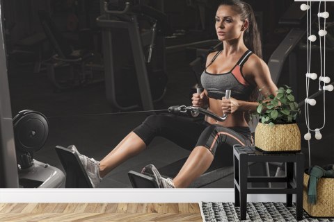 Fototapeta Kobieta Podczas Vinyl Gładki 152.5x104 FT-3950-VGL