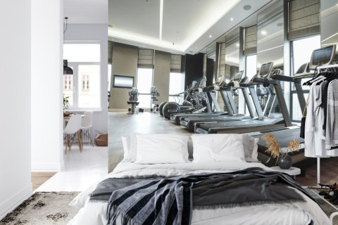 Fototapeta Nowoczesny Klub Fitness Flizelina 208x146 FT-3947-VEXL