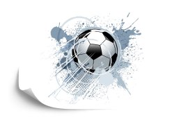 Fototapeta Piłka Nożna Vinyl Gładki 152.5x104 FT-1001-VGL