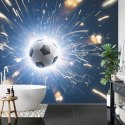 Fototapeta Piłka Wśród Iskier Flizelina 208x146 FT-3367-VEXL