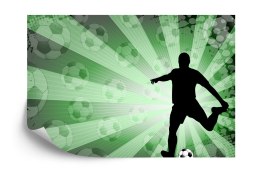 Fototapeta Sylwetka Piłkarza Vinyl Gładki 152.5x104 FT-3351-VGL