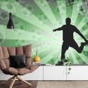 Fototapeta Sylwetka Piłkarza Vinyl Gładki 152.5x104 FT-3351-VGL