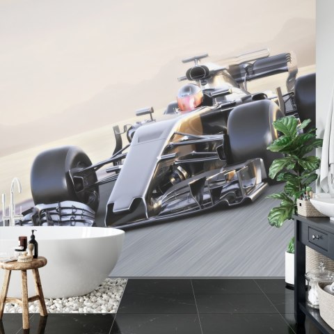 Fototapeta Bolid F1 W Ruchu Vinyl Gładki 152.5x104 FT-3793-VGL
