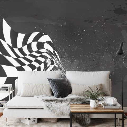 Fototapeta Bolid F1 W Stylu Grunge Flizelina 208x146 FT-3784-VEXL