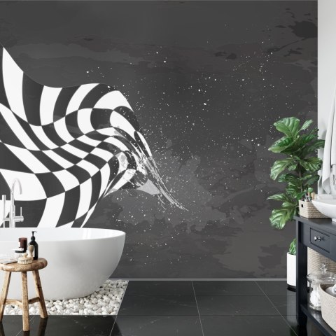 Fototapeta Bolid F1 W Stylu Grunge Flizelina 208x146 FT-3784-VEXL