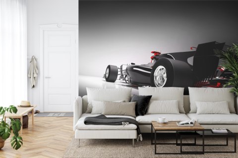 Fototapeta Bolid F1 Z Tyłu Vinyl Gładki 152.5x104 FT-3790-VGL