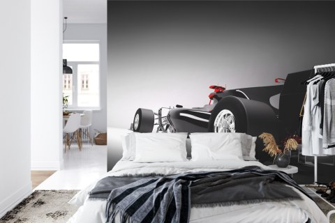 Fototapeta Bolid F1 Z Tyłu Vinyl Gładki 152.5x104 FT-3790-VGL