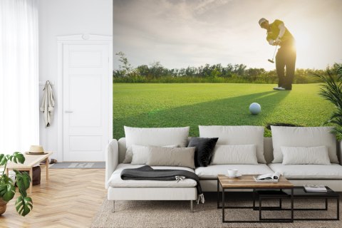 Fototapeta Golfista W Flizelina 208x146 FT-3799-VEXL