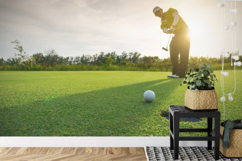 Fototapeta Golfista W Flizelina 208x146 FT-3799-VEXL