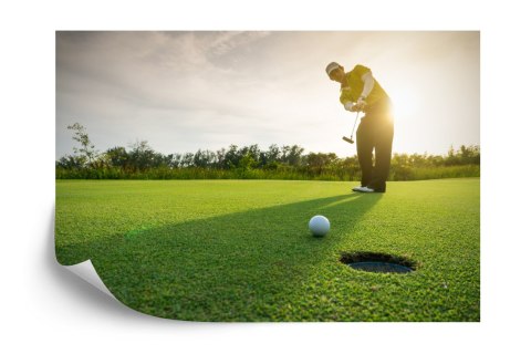 Fototapeta Golfista W Vinyl Gładki 152.5x104 FT-3799-VGL