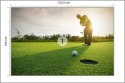 Fototapeta Golfista W Vinyl Gładki 152.5x104 FT-3799-VGL