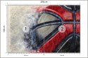Fototapeta Piłka Koszykowa Malowana Akwarelą Flizelina 208x146 FT-3157-VEXL