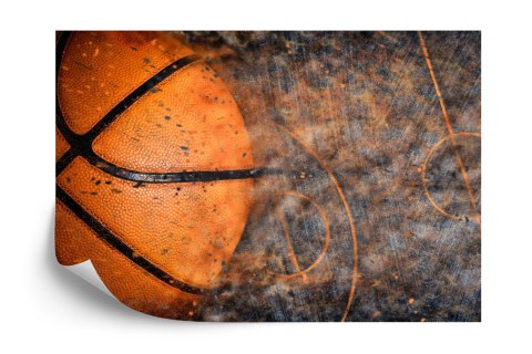 Fototapeta Piłka Na Tle Boiska Vinyl Gładki 152.5x104 FT-3123-VGL