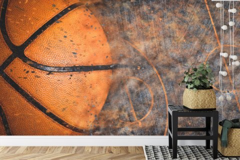 Fototapeta Piłka Na Tle Boiska Vinyl Gładki 152.5x104 FT-3123-VGL