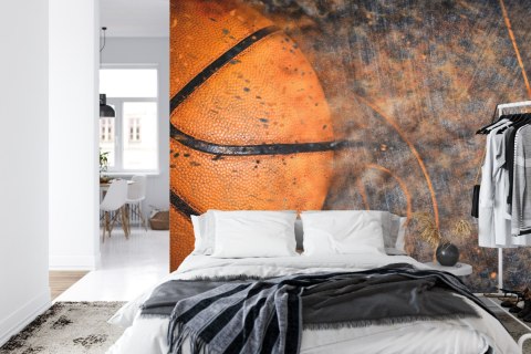 Fototapeta Piłka Na Tle Boiska Vinyl Gładki 152.5x104 FT-3123-VGL