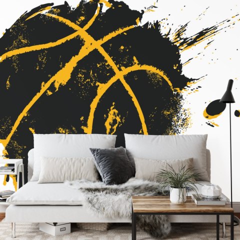 Fototapeta Piłka W Stylu Graffiti Flizelina 208x146 FT-3160-VEXL