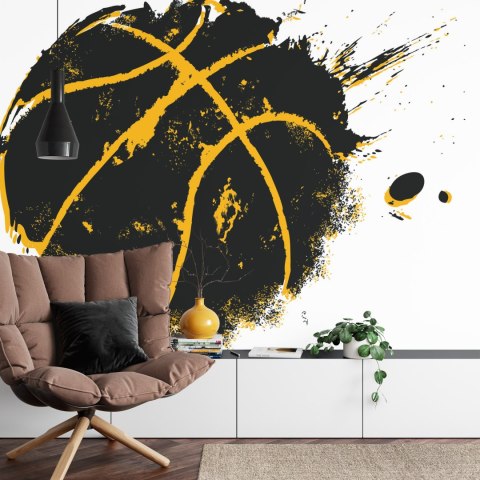 Fototapeta Piłka W Stylu Graffiti Flizelina 208x146 FT-3160-VEXL