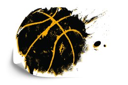 Fototapeta Piłka W Stylu Graffiti Vinyl Gładki 152.5x104 FT-3160-VGL