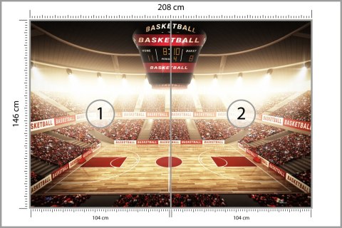 Fototapeta Stadion Do Koszykówki Flizelina 208x146 FT-3162-VEXL