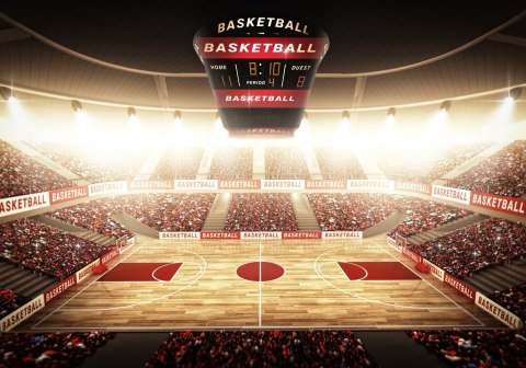 Fototapeta Stadion Do Koszykówki Vinyl Gładki 152.5x104 FT-3162-VGL