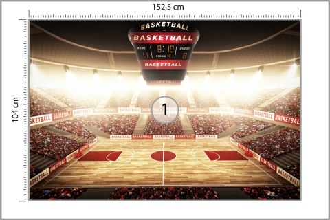 Fototapeta Stadion Do Koszykówki Vinyl Gładki 152.5x104 FT-3162-VGL
