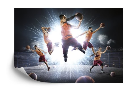 Fototapeta Uliczna Koszykówka Flizelina 208x146 FT-3131-VEXL