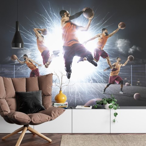 Fototapeta Uliczna Koszykówka Vinyl Gładki 152.5x104 FT-3131-VGL