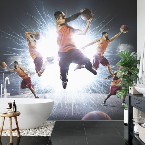 Fototapeta Uliczna Koszykówka Vinyl Gładki 152.5x104 FT-3131-VGL