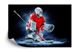 Fototapeta Bramkarz Hokejowy Flizelina 208x146 FT-3848-VEXL