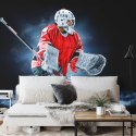 Fototapeta Bramkarz Hokejowy Vinyl Gładki 152.5x104 FT-3848-VGL