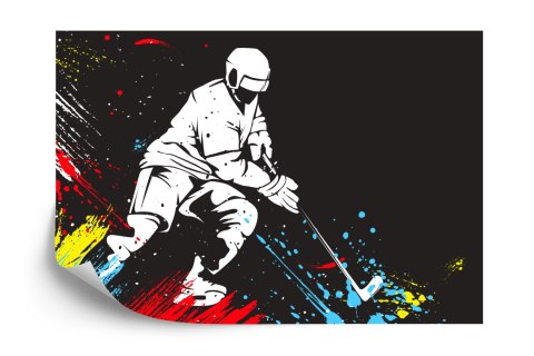 Fototapeta Hokeista Vinyl Gładki 152.5x104 FT-3850-VGL