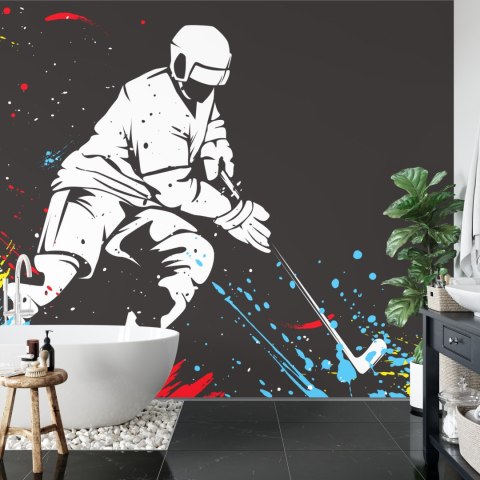 Fototapeta Hokeista Vinyl Gładki 152.5x104 FT-3850-VGL