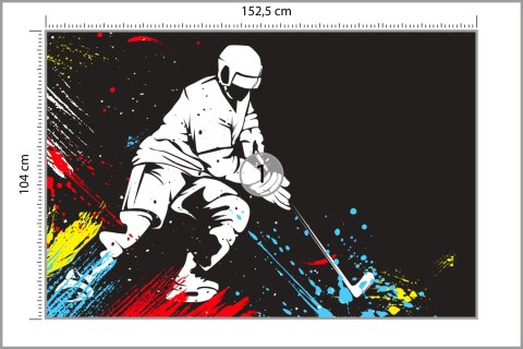 Fototapeta Hokeista Vinyl Gładki 152.5x104 FT-3850-VGL