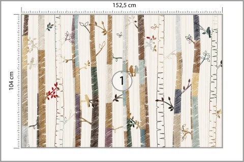 Fototapeta Las - Dla Dzieci Vinyl Gładki 152.5x104 FT-270-VGL