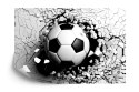 Fototapeta Piłka Nożna - Efekt 3D Flizelina 208x146 FT-1009-VEXL