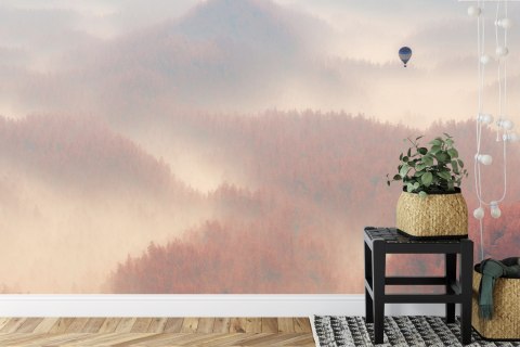 Fototapeta Las We Mgle Flizelina 208x146 FT-468-VEXL