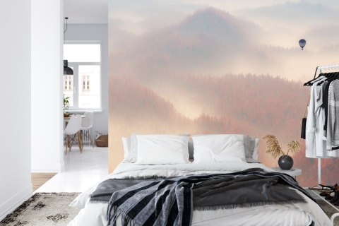 Fototapeta Las We Mgle Flizelina 208x146 FT-468-VEXL