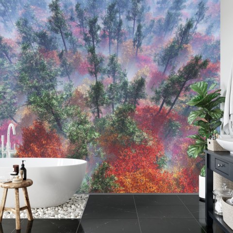 Fototapeta Las We Mgle Flizelina 208x146 FT-484-VEXL