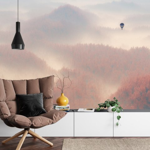 Fototapeta Las We Mgle Vinyl Gładki 152.5x104 FT-468-VGL