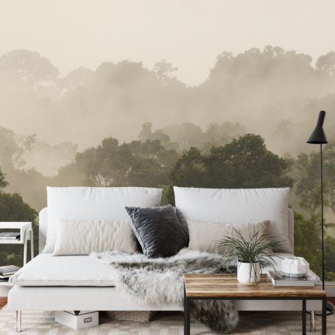 Fototapeta Las We Mgle Vinyl Gładki 152.5x104 FT-490-VGL