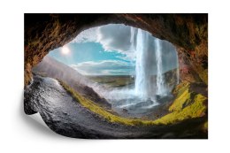 Fototapeta Wodospad Jaskinia Flizelina 208x146 FT-557-VEXL