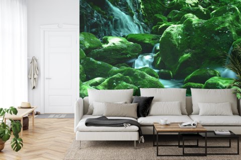Fototapeta Wodospad Skały Vinyl Gładki 152.5x104 FT-581-VGL