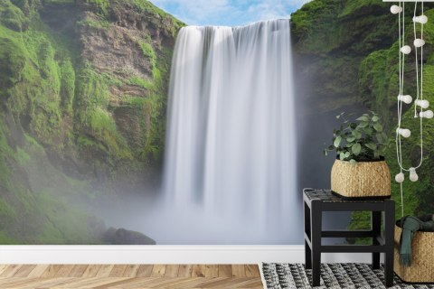 Fototapeta Wodospad Skógafoss Flizelina 208x146 FT-559-VEXL