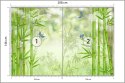 Fototapeta Bambusowy Las I Ptaki Flizelina 208x146 FT-2486-VEXL