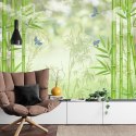 Fototapeta Bambusowy Las I Ptaki Vinyl Gładki 152.5x104 FT-2486-VGL
