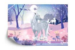 Fototapeta Jednorożec W Śniegu Flizelina 208x146 FT-2328-VEXL
