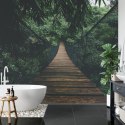 Fototapeta Wiszący Most W Lesie Vinyl Gładki 152.5x104 FT-4050-VGL